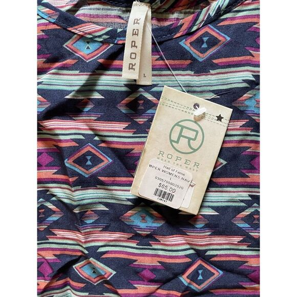 Roper Western Wear NWT Women's Demi Hall Of Fame Slip Dress Sleeveless Large - Picture 12 of 12